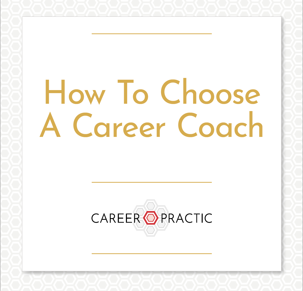 How to Choose a Career Coach - CAREER PRACTIC